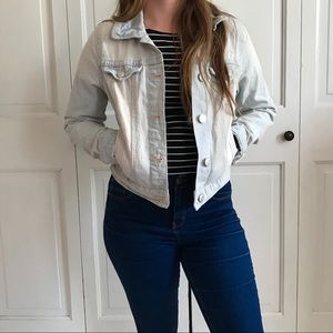 Light denim jacket